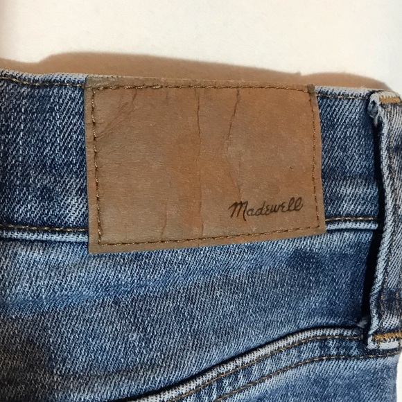 Madewell Women's Cali Demi-Boot Straight Leg Blue Jeans, Size 25 - Picture 5 of 7